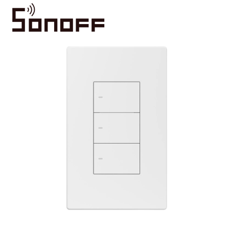 Apagador de pared touch 3 canales 3 canales ON/OFF Matter SONOFF M5-3C-120W