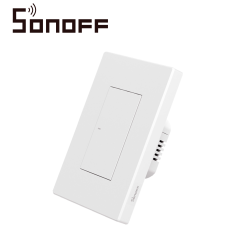 Apagador de pared touch Zigbee Zigbee 3.0 1 canal Hasta 10 AMP totales SONOFF ZBM5-1C-120W