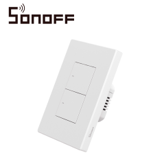 Apagador de pared touch Zigbee Zigbee 3.0 2 canales Touch SONOFF ZBM5-2C-120W