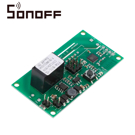 Módulo interruptor inteligente de bajo voltaje bajo voltaje 5 a 24V control WiFi modos momentáneo y sostenido SONOFF SONOFF SV