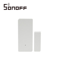 Sensor magnético de puerta/ventana RF Sensor magnético para puerta y ventana Frecuencia inalámbrica 433.92MHz Batería SONOFF DW2
