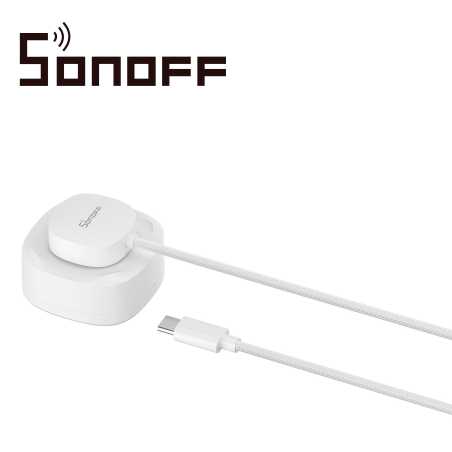 Sensor de fuga de agua Zigbee 3.0 detección desde 0.5 mm admite cables de detección en serie SONOFF SNZB-05P