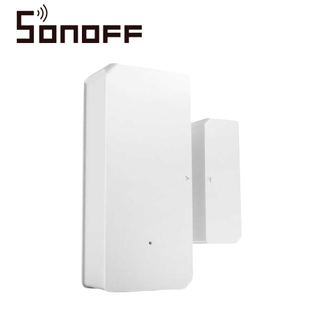Sensor magnético para puertas y ventanas WiFi Monitorizable desde la app Permite configuración de escenas SONOFF DW2-WIFI