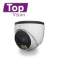 CAMARA HD TURRET TOPVISION TDDL500A / 5MP / AHD/TVI/CVI/SD / 2.8MM /30M IR - 20M LUZ CALIDA LUZ DUAL / MICROFONO INTEGRADO / IP6