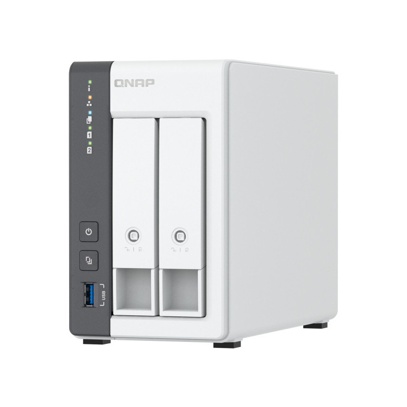 QNAP TS-216G-US servidor NAS o de almacenamiento Tower Cortex-A Cortex-A55 4 GB Blanco