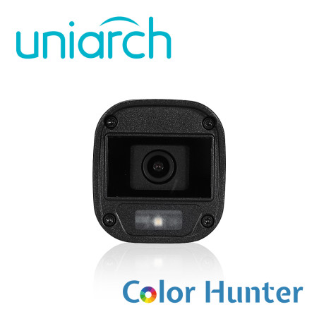Cámara analógica mini bala fija 5MP Lente fija 2 8mm 4 en 1 AHD TVI CVI CVBS UNIARCH BY UNV UAC-B115-F28-W