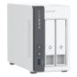 QNAP TS-216G-US servidor NAS o de almacenamiento Tower Cortex-A Cortex-A55 4 GB Blanco