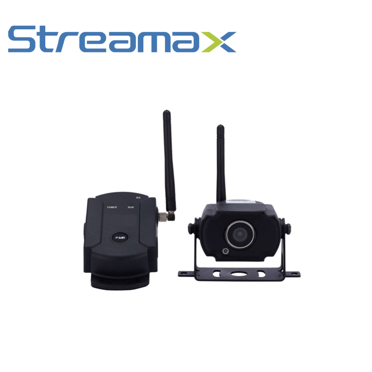 Kit cámara inalámbrica vehicular Wi‑Fi inalámbrico 2MP Kit cámara y receptor inalámbrico STREAMAX - MERIVA MCA42 Kit cámara inalámbrica vehicular Wi‑Fi inalámbrico 2MP Kit cámara y receptor inalámbrico STREAMAX - MERIVA MCA42