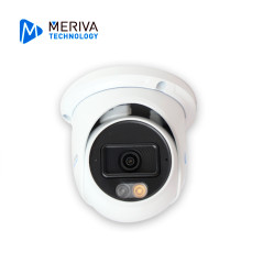 Cámara turret 2 MP 4 en 1 AHD/TVI/CVI/CVBS Luz dual MERIVA TECHNOLOGY MDL-3202A