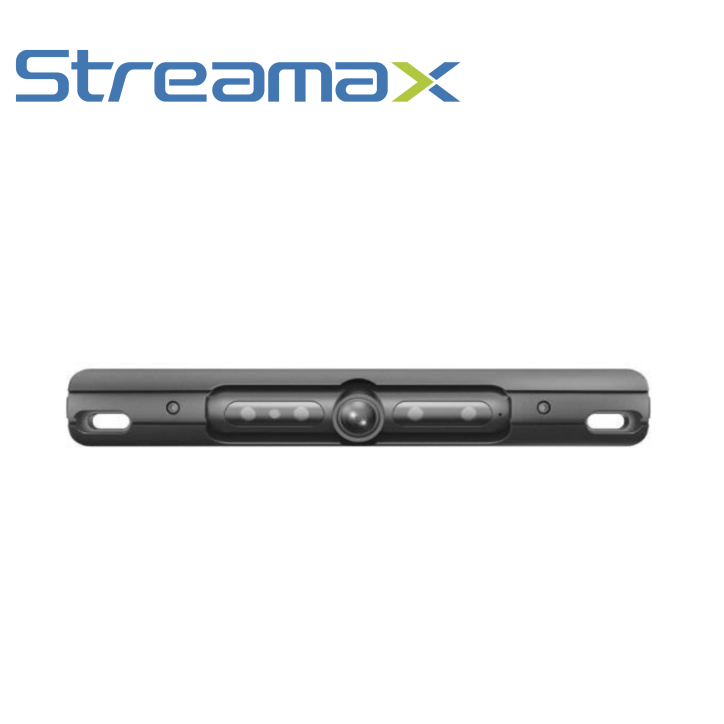 Cámara AHD para placa vehicular 2 MP 3m~5m IR IP69K STREAMAX - MERIVA MC38
