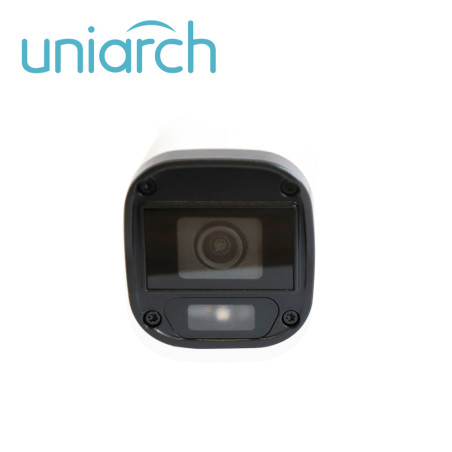 Cámara analógica tipo bala 2MP Lente 2.8mm IR20M UNIARCH BY UNV UAC-B112-F28-W-X-H