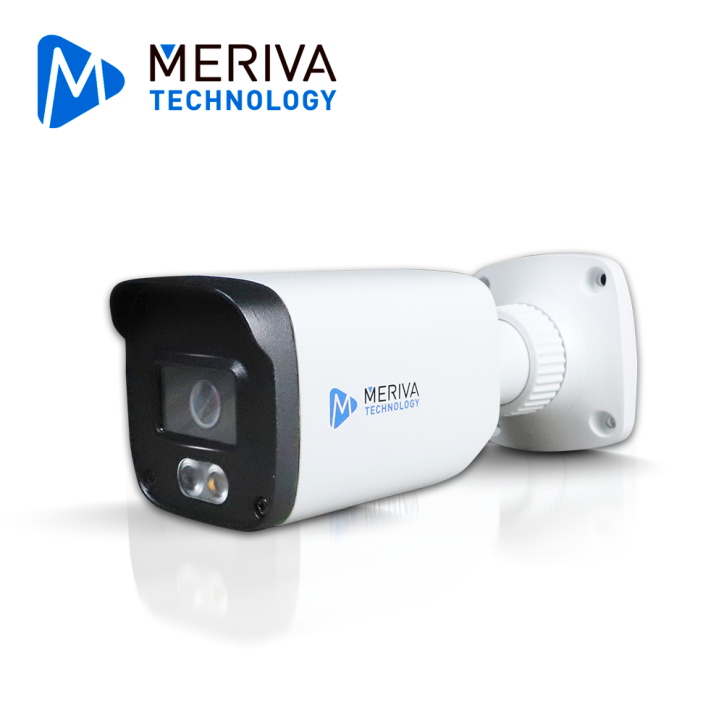 Cámara HD Bullet 2 MP 4 en 1 AHD/TVI/CVI/CVBS Luz dual MERIVA TECHNOLOGY MDL-2202A