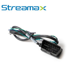 Cable de conexión OBD-II OBD II Terminal OBD II de 16 Pines Entrada de 4 sensores STREAMAX - MERIVA OBD II - ADPLUS