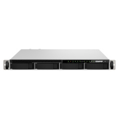 QNAP TS-h987XU-RP NAS Bastidor (1U) Intel Xeon E E-2334 16 GB DDR4 0 TB QuTS hero Negro