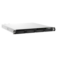 QNAP TS-h987XU-RP NAS Bastidor (1U) Intel Xeon E E-2334 16 GB DDR4 0 TB QuTS hero Negro