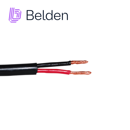 Cable para altavoz 2 conductores 14 AWG multifilar BELDEN 1309A 0101000