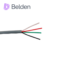 Cable de seguridad y sonido Riser-CMR 4 conductores 22 AWG BELDEN 5502UE 008U1000