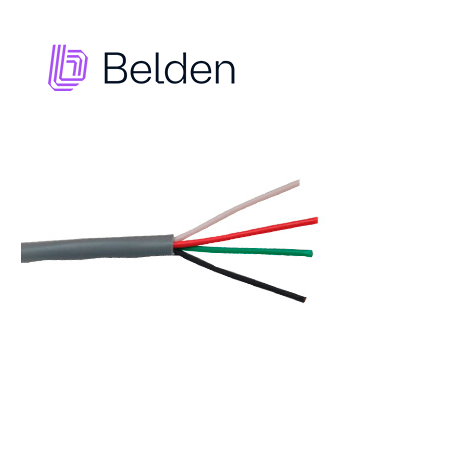 Cable de seguridad y sonido Riser-CMR 4 conductores 22 AWG BELDEN 5502UE 008U1000