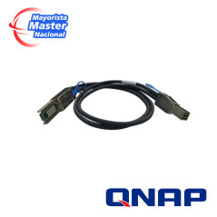 Cable mini SAS SFF-8644 a SFF-8088 1.0m QNAP CAB-SAS10M-8644-8088