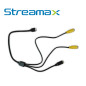 CABLE DE ENTRADA Y SALIDA DE VIDEO STREAMAX ADPLUS-CABLE DE VIDEO / CONECTOR 10 PINES ADPLUS / 1 CANAL AHD + 1 CANAL IP / SALIDA