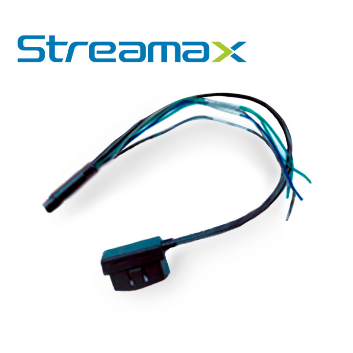 Cable de conexión OBD-II OBD II Terminal OBD II de 16 Pines Entrada de 4 sensores STREAMAX - MERIVA OBD II - ADPLUS
