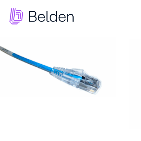 Patch cord UTP categoría 6 diámetro reducido UTP Categoría 6 diámetro reducido 28 AWG BELDEN C6D1106002