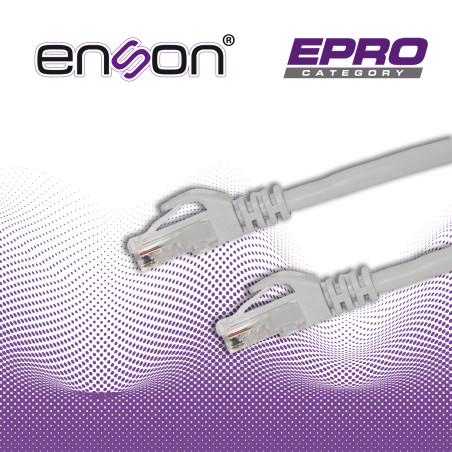 Patchcord UTP CAT6 UTP Categoría 6 30 cm ENSON P6003G