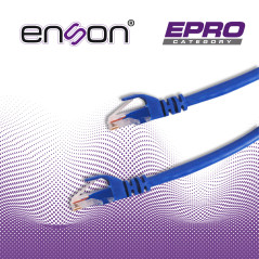 Patch cord UTP Cat6 Categoría 6 90 cm 24 AWG ENSON P6009L
