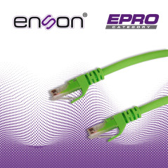 Patch cord categoria 6 UTP Categoría 6 4 pares 24 AWG ENSON P6012E