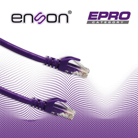 Patchcord UTP Cat6 Categoría 6 UTP 120 CMS ENSON P6012P