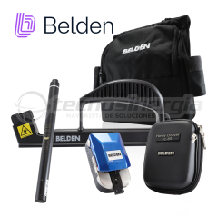 Kit de terminado de fibra óptica para conectores Brilliance incluye VFL BELDEN AX104271