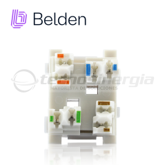 Bloque de conexión 4 pares IDC Cat 6A Cat 6A 10GX IDC BELDEN AX104139