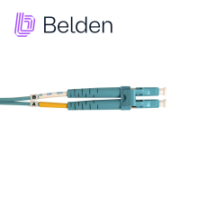 Jumper de fibra óptica OM3 LC Duplex LC Duplex 3 m BELDEN FP3LDLD003M
