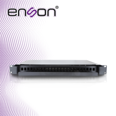 Caja de terminales de fibra óptica 24 puertos Conectores tipo SC APC 1 unidad de rack ENSON ENS-ODF8002