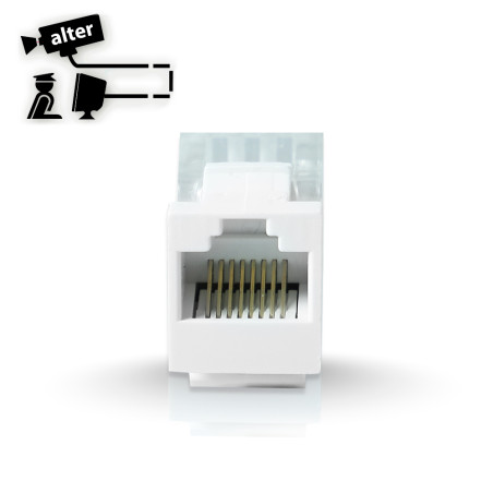 Conector Jack RJ45 Cat5E Cat5E armado sin herramienta 8 pines ALTER JACK RJ45 S/PNZAS