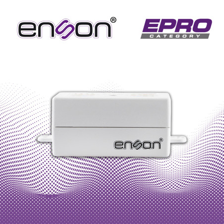 Cople UTP RJ45 / Acoplador de línea RJ45 UTP Cat 5e Sin blindaje ENSON EPRO-INCOP5E