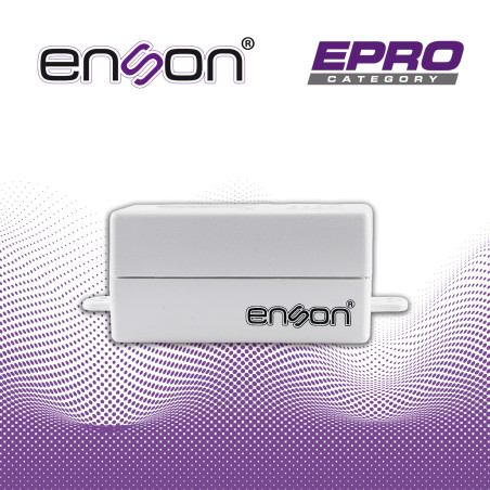 Cople UTP acoplador RJ45 Cat 6 Sin blindaje Esquema T568A/T568B ENSON EPRO-INCOP6