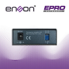 Convertidor de fibra SFP a cobre SFP 1 Gbps soporta fibra multimodo y monomodo ENSON ENS-MC100SFP