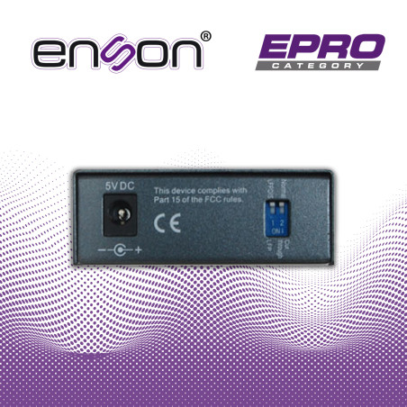 Convertidor de fibra SFP a cobre SFP 1 Gbps soporta fibra multimodo y monomodo ENSON ENS-MC100SFP