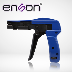 Pistola tensora y cortadora para cincho de nylon tensora y cortadora soporta cinchos de 2.4 a 4.8mm ergonómica ENSON ENS-TGUN