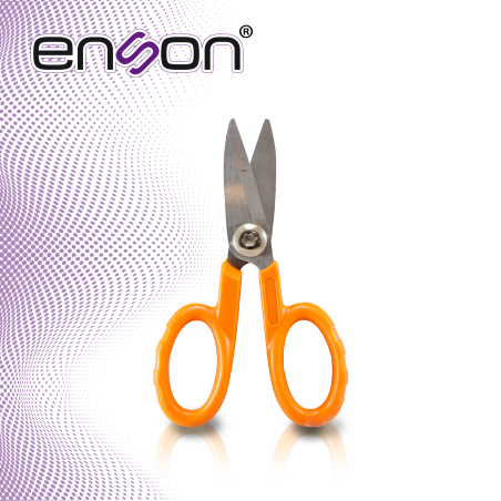 Tijeras para corte de Kevlar en cables de fibra óptica corte de Kevlar hoja de acero diseño compacto ENSON ENS-FOKC