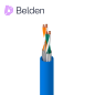 CABLE UTP CAT5E BELDEN 7933A 0101000 / ENTORNOS HOSTILES / AZUL / 4 PARES / 24 AWG / FORRO POLIETILENO / BOBINA / 1,000 PIES 305