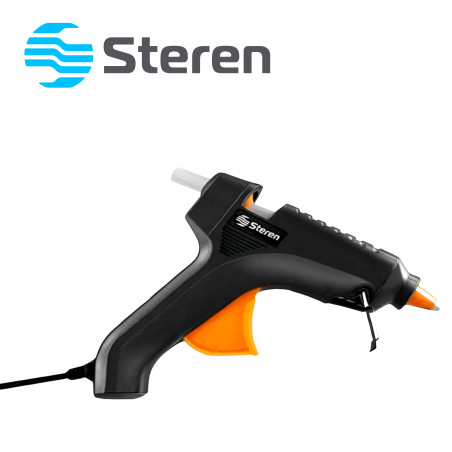 Pistola de silicón 40 W Alimentación 100 - 240 Vca 50/60Hz Cartuchos 10 mm STEREN HER-245