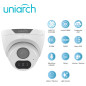 UNIARCH BY UNV UAC-T122-AF28LM-H Cámara Analógica LightHunter Turret 2MP AHD/TVI/CVI/CVBS 2.8mm IP67 20m IR DWDR OSD Micrófon