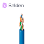CABLE UTP REMOTE IP RIPRU 0065001 / INTERIOR / AZUL / 4 PARES / 22 AWG / FORRO PVC / CMR / CERTIFICABLE / BOBINA / 5000 PIES 152