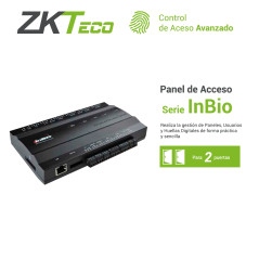 Panel de control de acceso 2 puertas 4 lectoras 3 000 huellas ZKTECO INBIO260