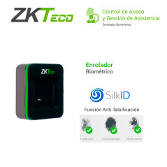 Enrolador biométrico USB sensor SilkID certificación FBI PIV FAP20 USB 2.0 ZKTECO SLK20R
