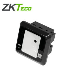 Lector de códigos QR y tarjetas 13.56MHz escaneo rápido alta tasa de reconocimiento comunicación Wiegand ZKTECO QR500-B