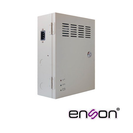 Fuentes de Caja DC 12V±15% 3A máx. 4 puertos ENSON PSB-1204B+BT412