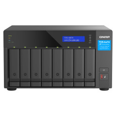 QNAP TVS-h874 NAS Tower Intel® Core™ i9 64 GB DDR4 0 TB QuTS hero Negro